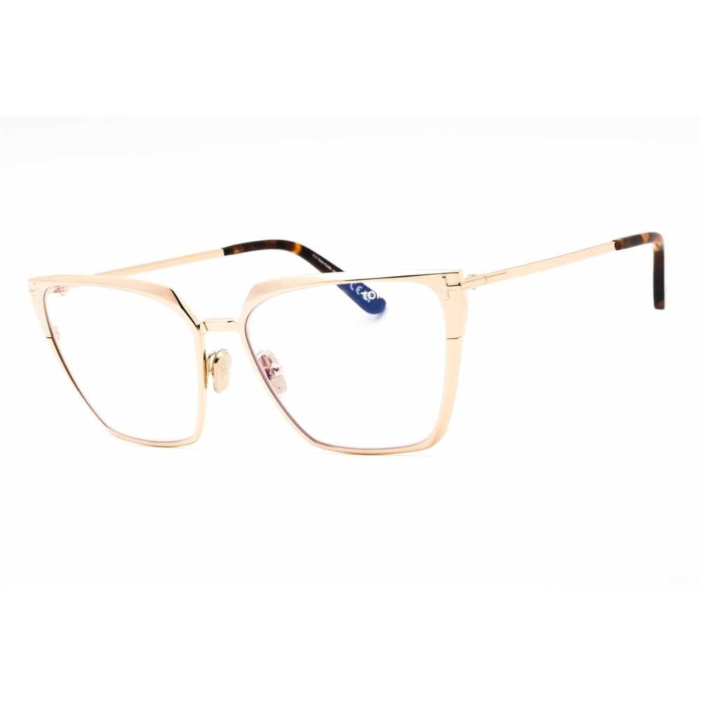NWT Tom Ford FT5945-B Rose Gold Cat Eye 56mm Eyeglasses